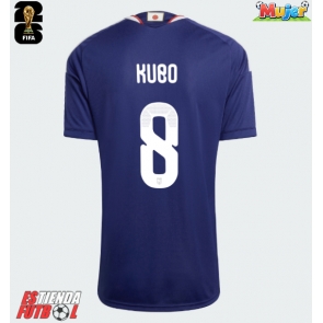 Japón Takefusa Kubo #8 Primera Equipación Mujer Mundial 2026 Manga Corta